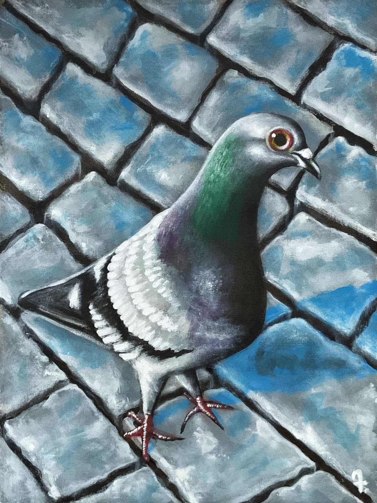 Listened Carefully - oil painting by Porfirii Fedorin