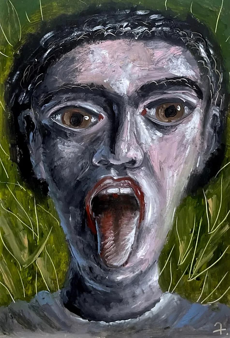 Carol | Portraits Oil Painting — oil painting by Porfirii Fedorin