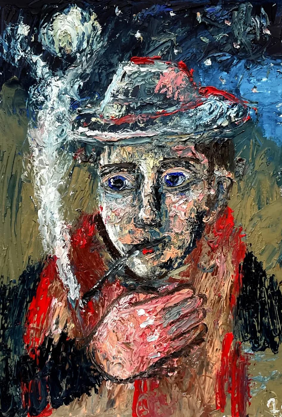 I'm having an illusion — oil painting by Porfirii Fedorin, 2026