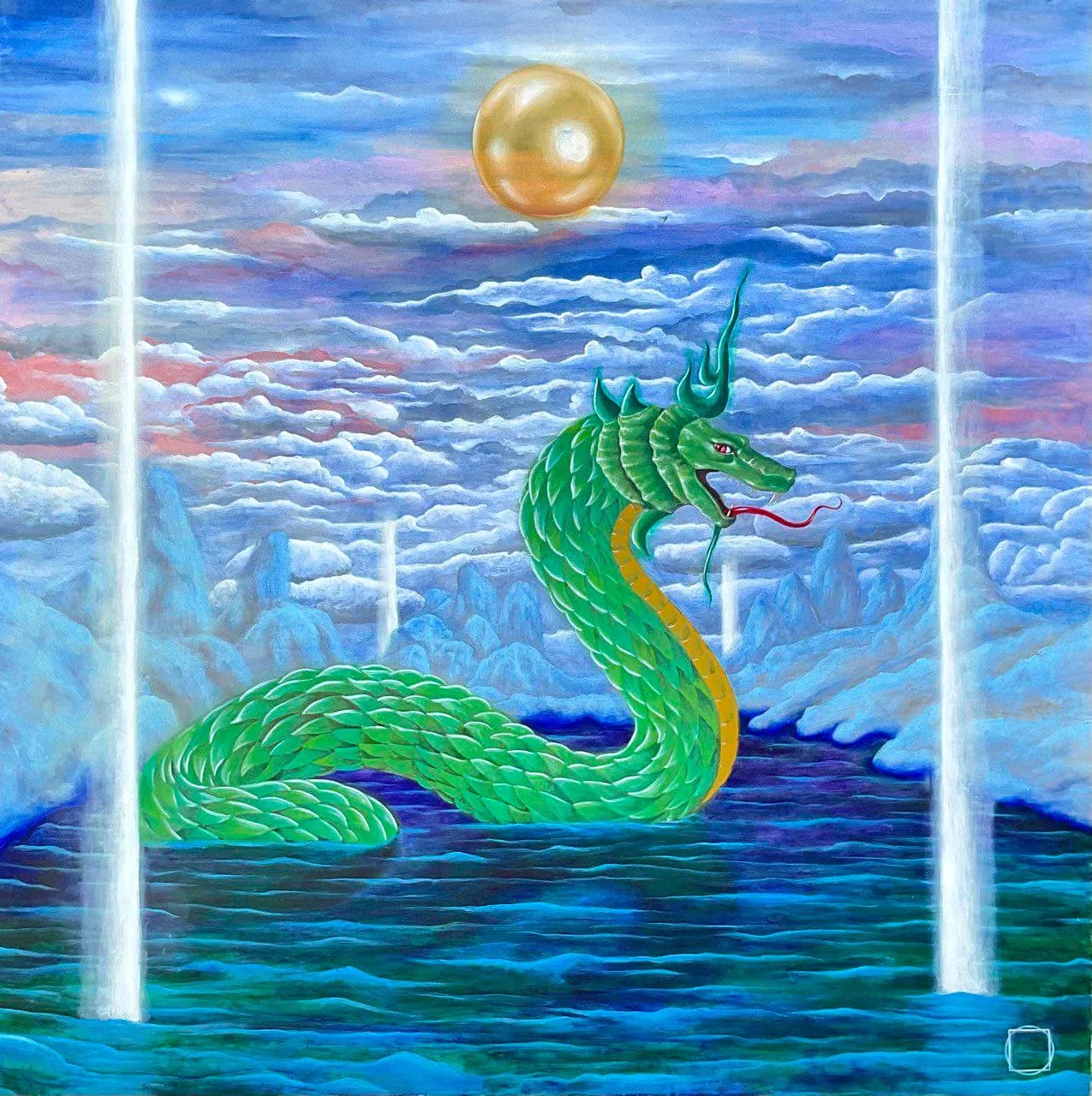 Inner Light | Creatures & Beasts Oil Painting — oil painting by Porfirii Fedorin, 2024