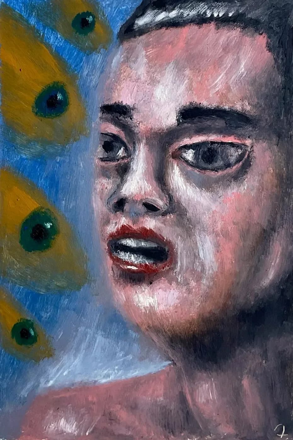 Morning Prayer | Portraits Oil Painting — oil painting by Porfirii Fedorin