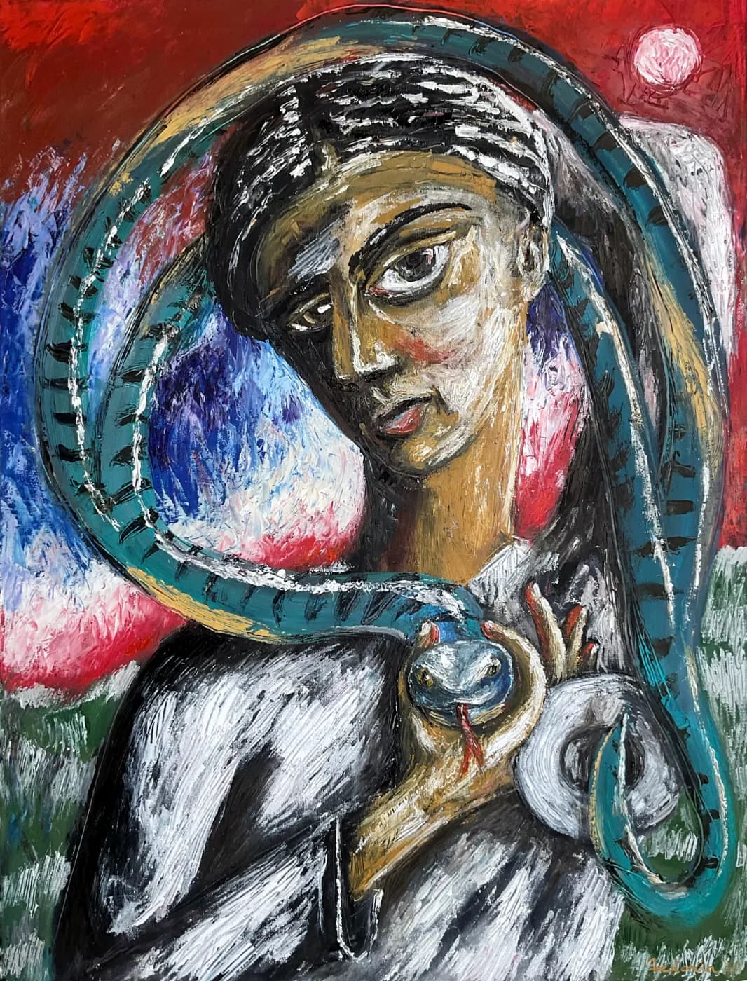 Panacea | Sacred & Mythological Oil Painting — oil painting by Porfirii Fedorin, 2025