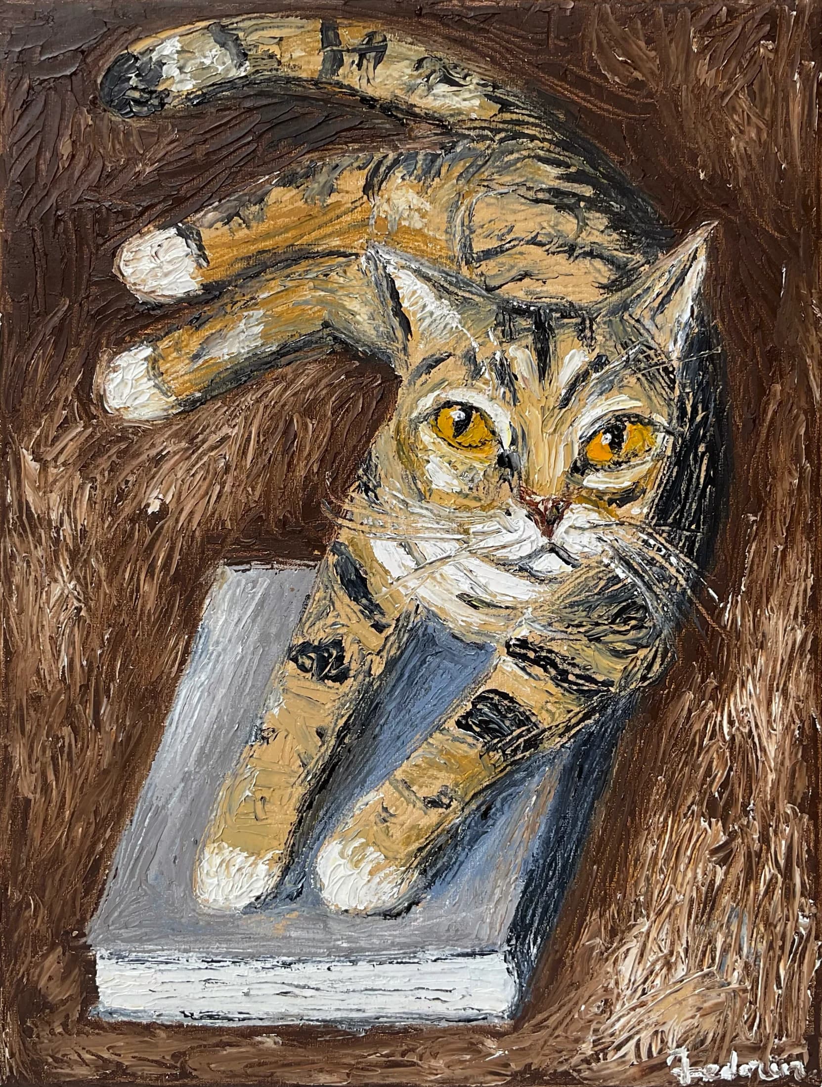 prejudices-cats-in-art-oil-painting