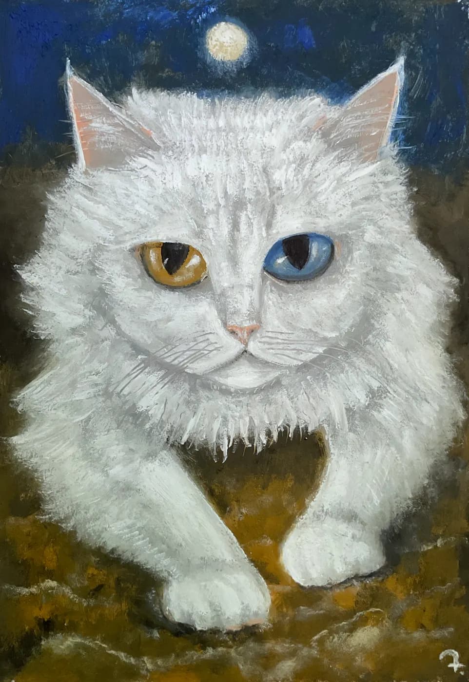 Prudence | Symbolic Animal Portrait — oil painting by Porfirii Fedorin, 2026