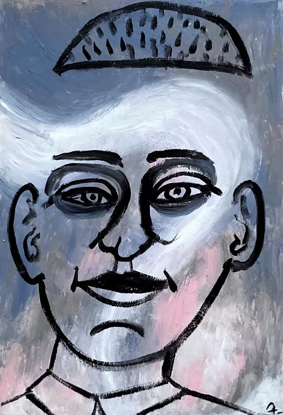 Scatterbrained | Portraits Oil Painting — oil painting by Porfirii Fedorin