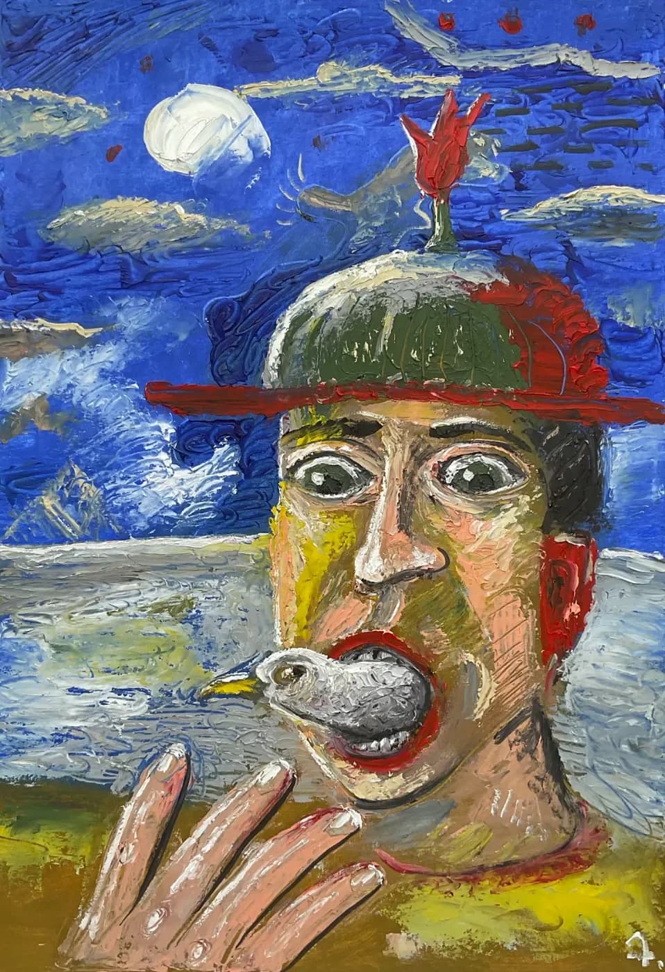 Tell the Truth | Portraits Oil Painting — oil painting by Porfirii Fedorin